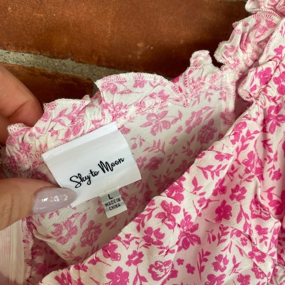 Sky to moon Y2K floral mini dress - Picture 6 of 7